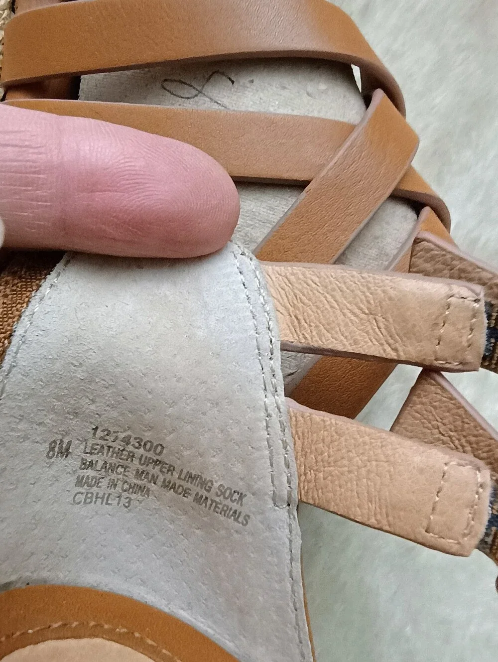 Söfft Women's Size 8M Brown Leather Strappy Espadrille Wedge Sandals